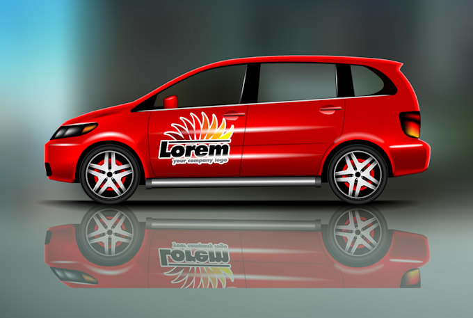 design attractive car magnet, vehicle window decals