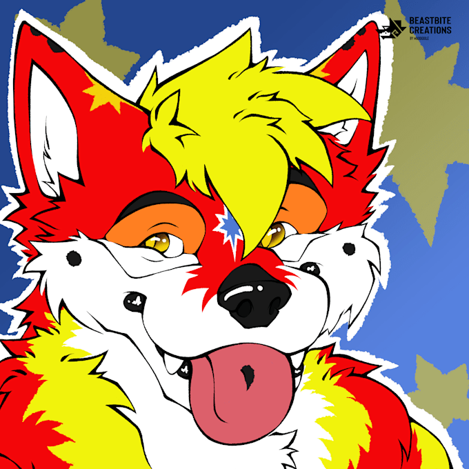 do digital flat color commissions for your character