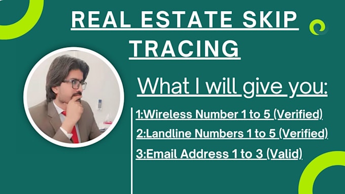 do real estate skip tracing