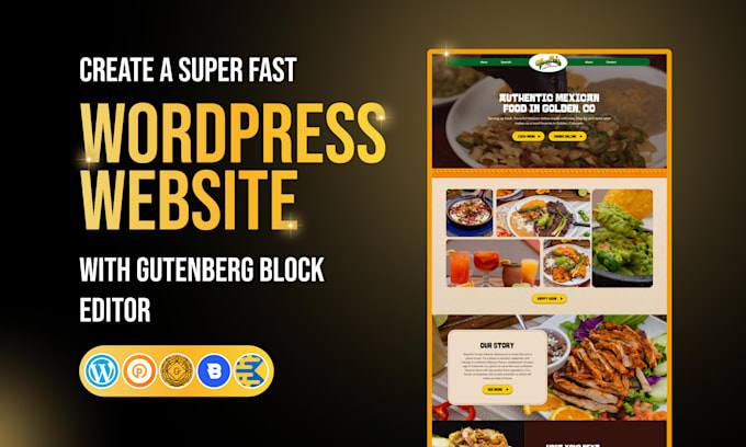 build a fast and modern wordpress website using gutenberg editor
