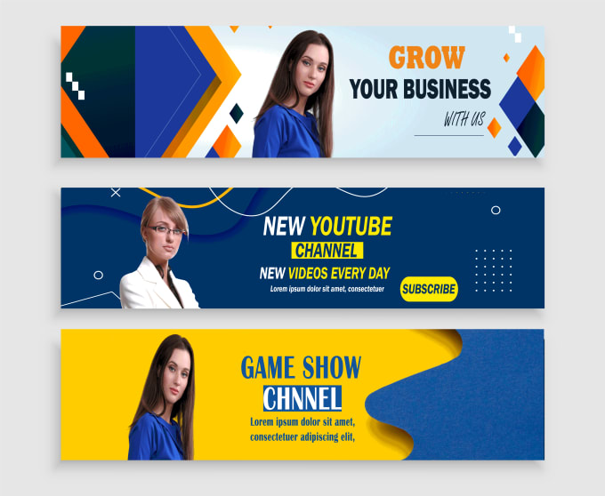 Design professional youtube banner and logo design by Tanxcreattion ...