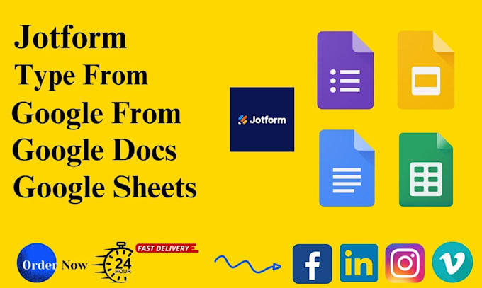 Work on jotform google from type from etc by Ayyubi aj Fiverr
