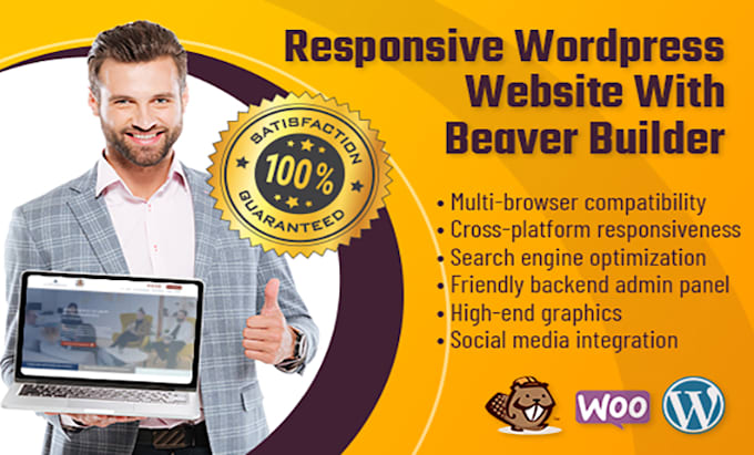 build a responsive wordpress website with elementor