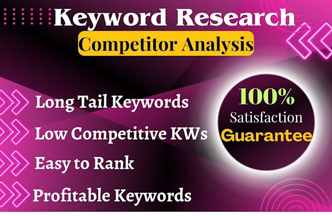 do long tail seo keyword research and competitor analysis