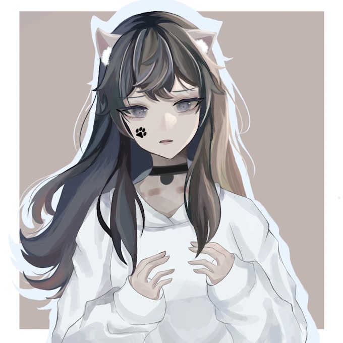 Commission digital art for your oc by Yunart21 Fiverr