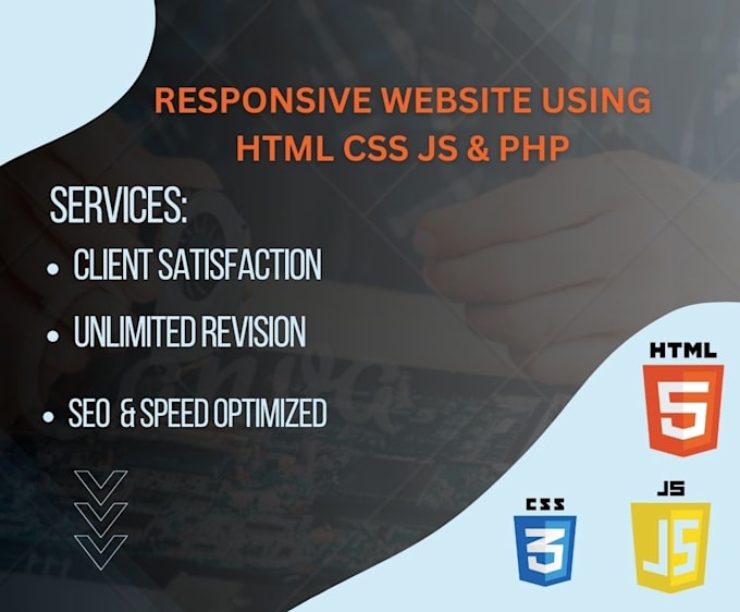 Create responsive website using html css and js by Ahsan_webdev24 | Fiverr