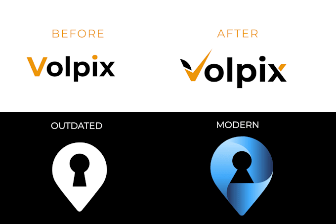 redesign revamp rebrand redraw rework retrace refresh vector edit existing logo