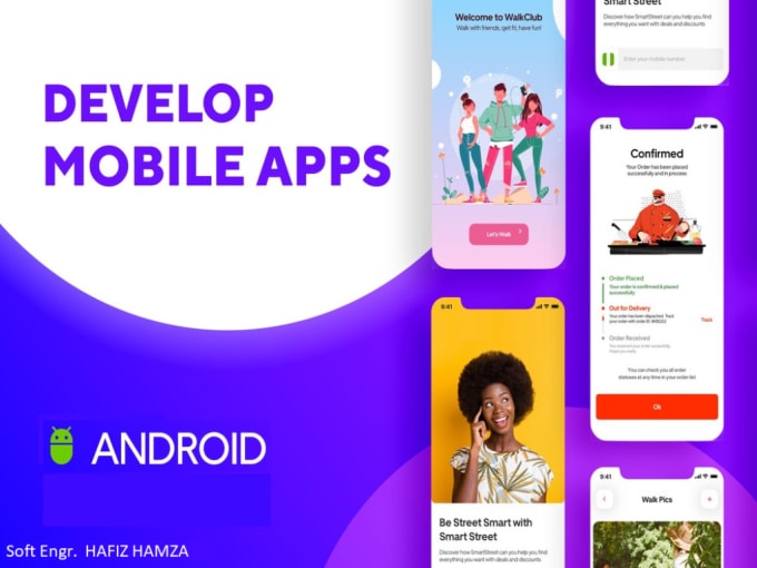 Develop android application using android studio by Hafizhamza0322 | Fiverr