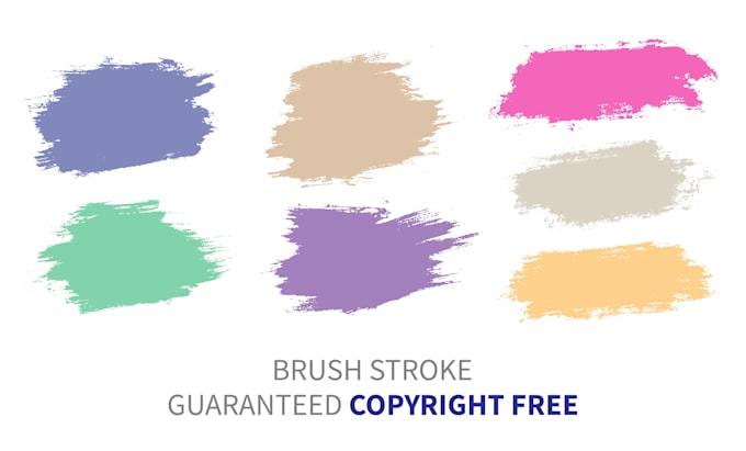 design copyright free vector brush stroke