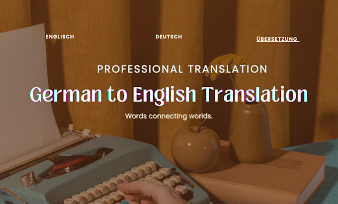 übersetzung Vom Englischen Ins Deutsche