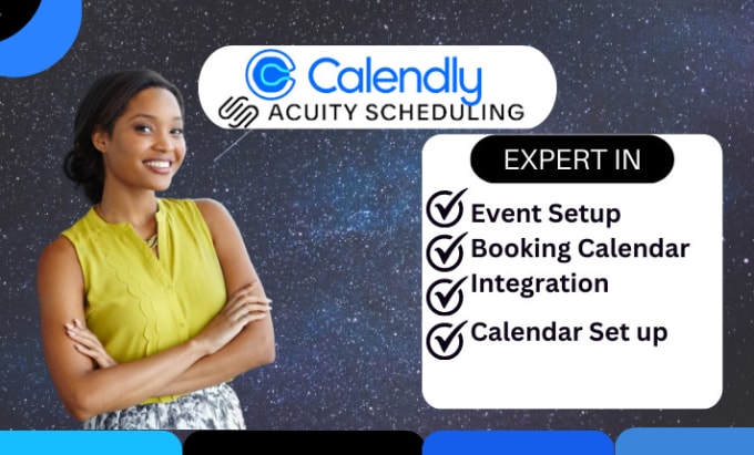 Setup and customization calendly and acuity scheduling by