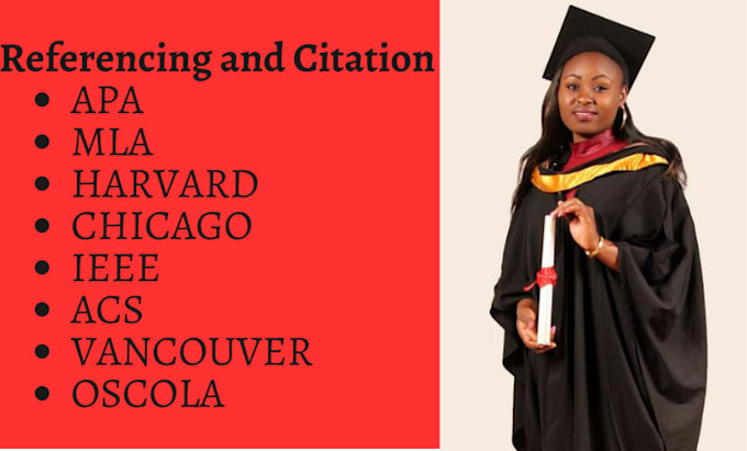 do references and citations in apa, mla, harvard, chicago, ieee, acs style