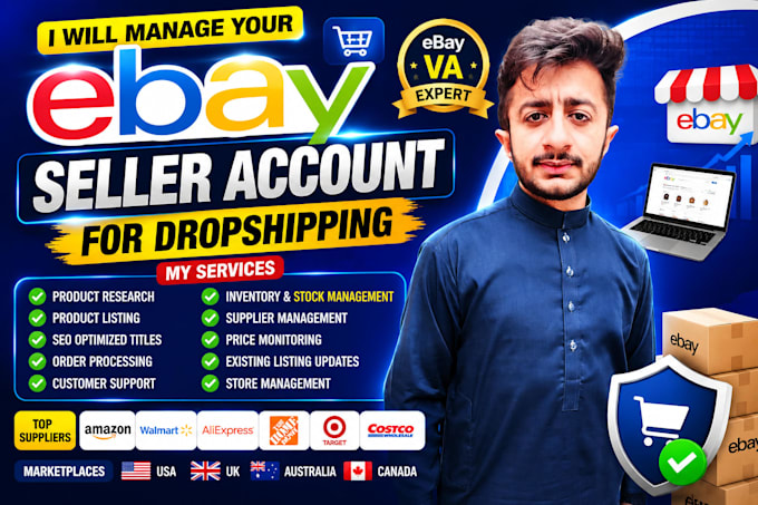 manage your ebay store product research listings and customer support