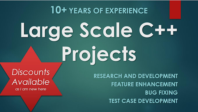 Work as a team member of your large scale cpp project by Jisan_m | Fiverr