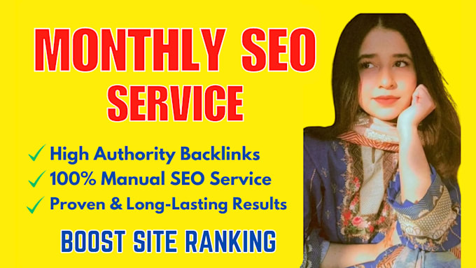Do monthly off page seo service by high authority white hat dofollow ...