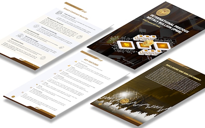 design modern white paper