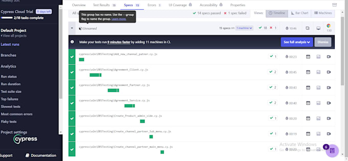 automate test cases with cypress with free API testing, cypress cloud