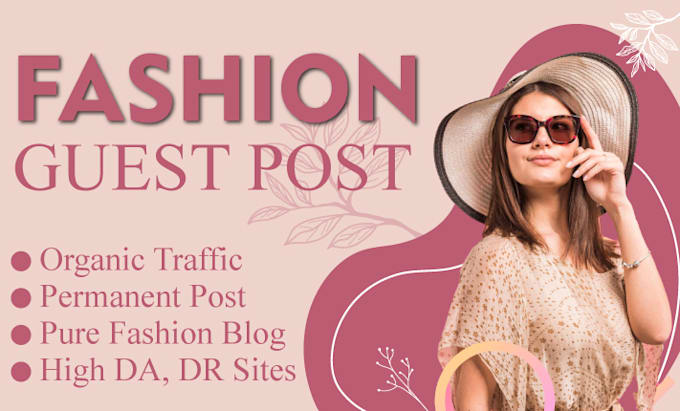 do fashion guest post on high authority blog