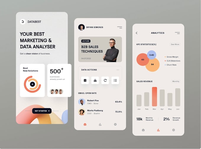Design mobile app ui ux design and website ui ux design by Zethy63 | Fiverr