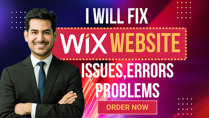 fix wix issues, wix bugs, wix responsiveness, wix problems and any wix errors