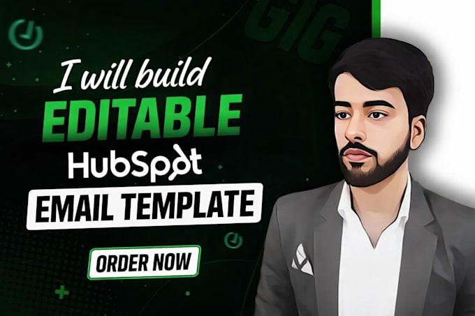 build editable hubspot email template