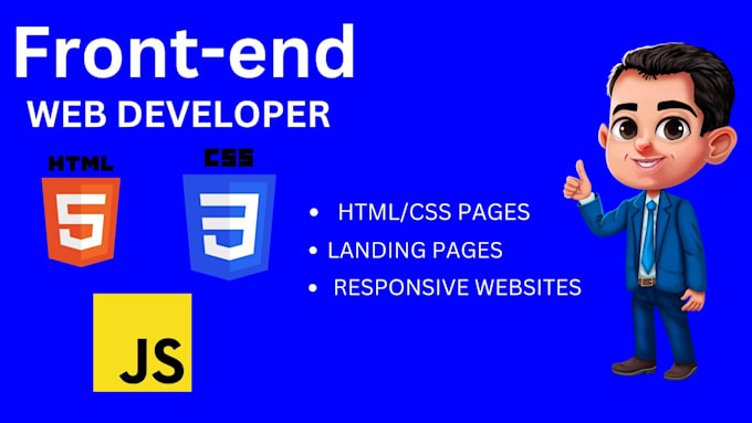 Create a responsive websites using html, css and javascript by ...