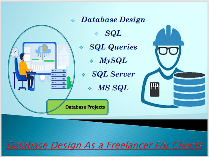 Do sql database design, querying and db projects expert by ...