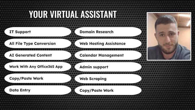be your professional virtual assistant