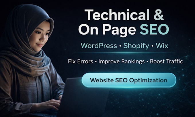 optimize wordpress website SEO with on page and technical fixes