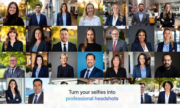 create professional business headshots for your linkedin