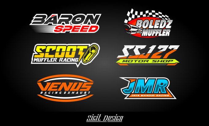 Create racing logo design and automotive design by Sigitsujarwo | Fiverr