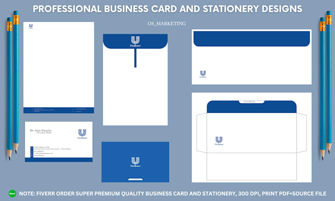 do business card, letterhead, and stationery design