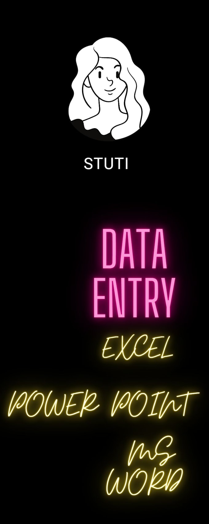 Do data entry, power point presentation, microsoft excel by