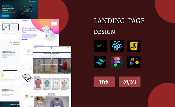 Design and develop the next js landing page by Jaminurislam2 | Fiverr