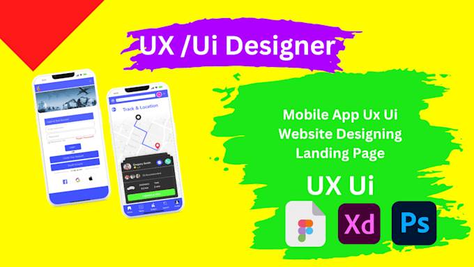 Create a ux ui designer for your website, mobile app project by Am_897 ...