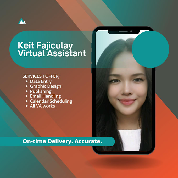 Be your all around virtual assistant by Keitfajiculay37 | Fiverr