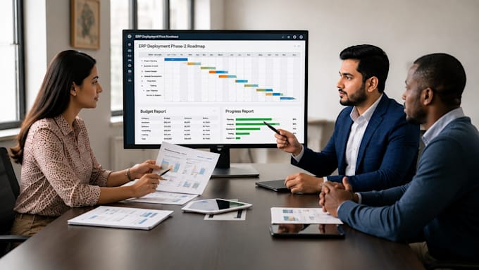 develop custom accounting software, erp, and business management systems