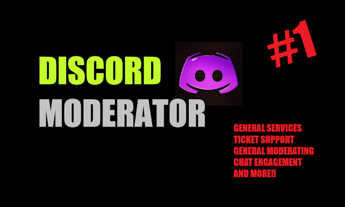 Discord moderator or management for your server by Dropque | Fiverr