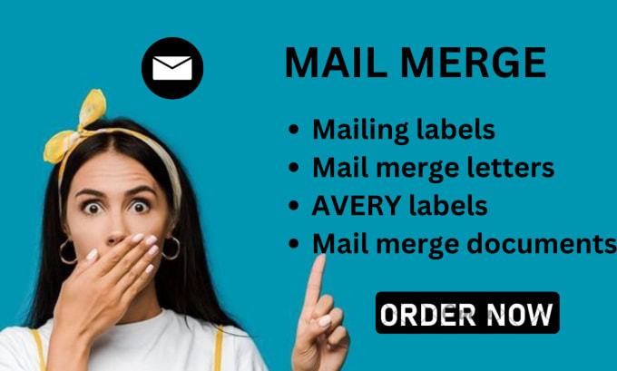 Mail Merge For Mailing Labels Documents Letters Or Envelopes By Maratech Fiverr 6581