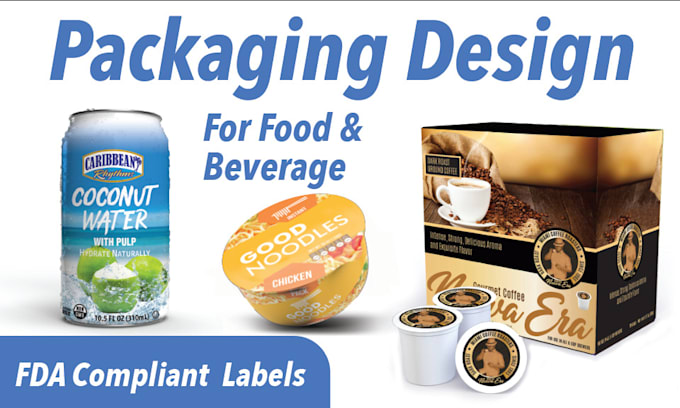 Design fda compliant package for your food and beverage products by ...