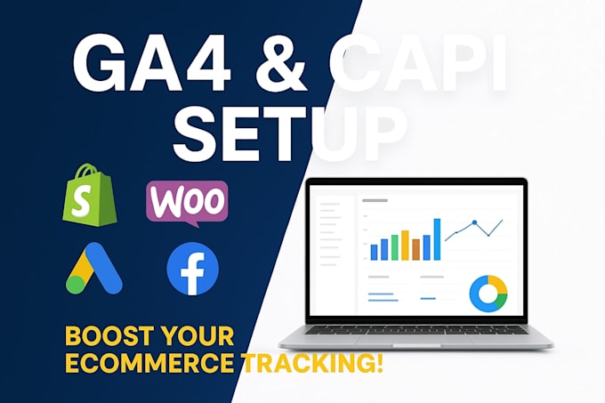 ecommerce tracking in ga4, facebook events, fb conversion API or capi