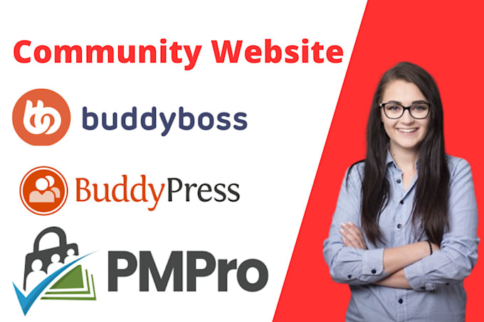 create social media or community website with buddyboss