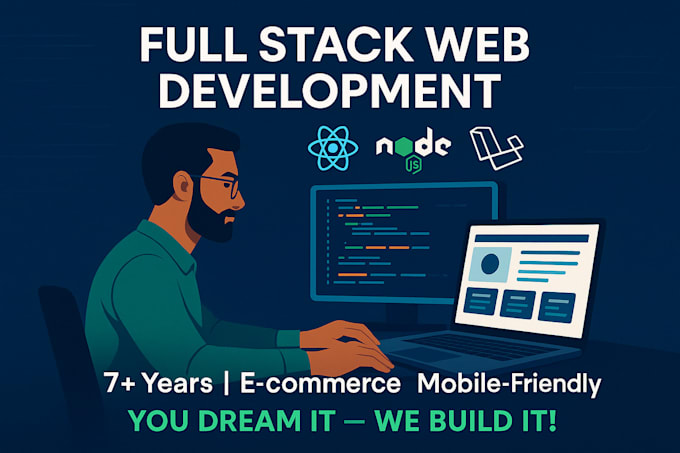 build website, website development, full stack developer, front end developer