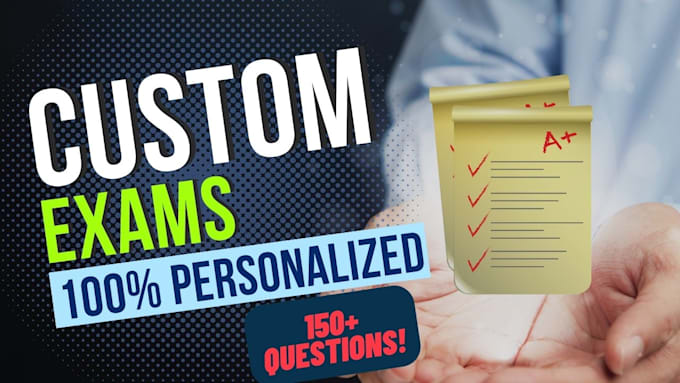 Make your own professional exam by Clientist Fiverr