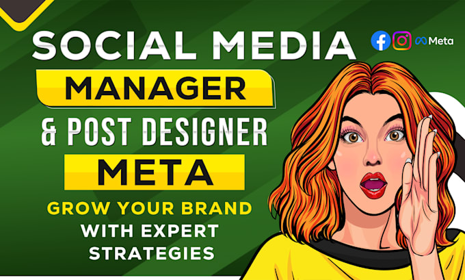 be your social media manager and content creator