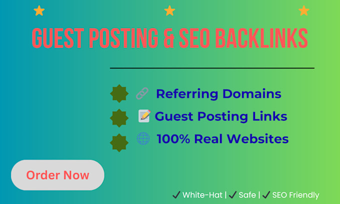 build high quality referring domains with guest posts