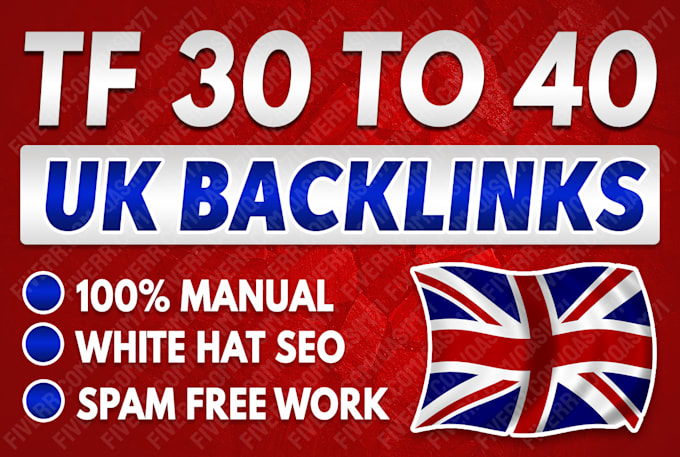 build 600 high authority tf uk dofollow seo backlinks