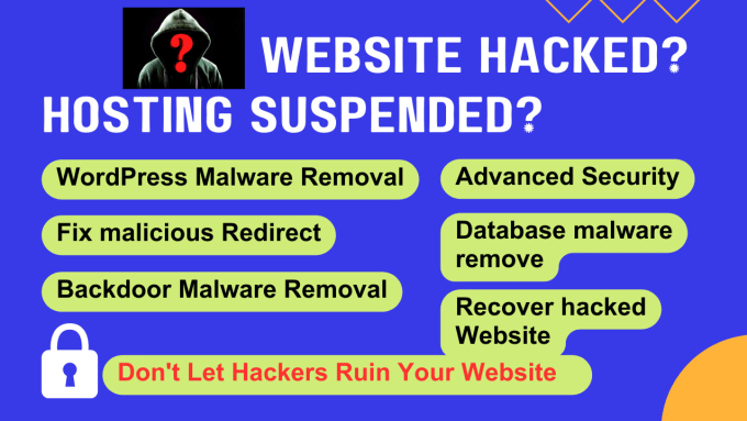 fix and secure your hacked website and server