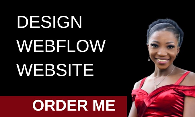 build webflow website, webflow landing page, redesign webflow