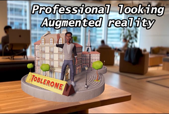 make an augmented reality experience or advertisements